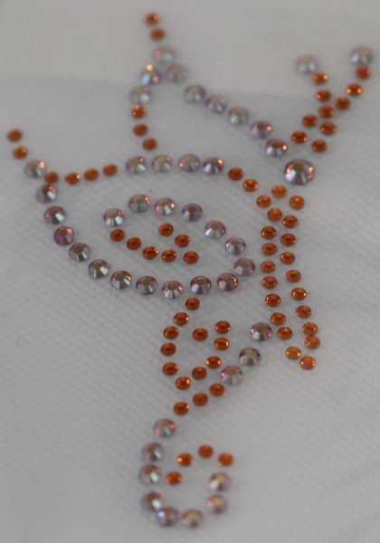 Swarovski Bügelapplikation Hotfix