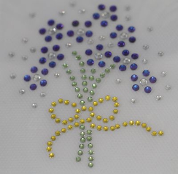 Swarovski Bügelapplikation Hotfix