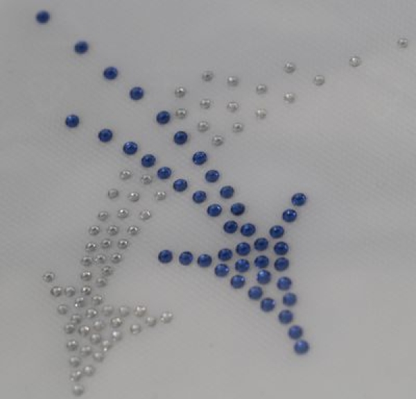 Swarovski Bügelapplikation Hotfix