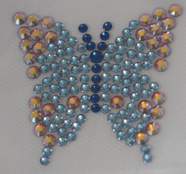 Swarovski Bügelapplikation Hotfix
