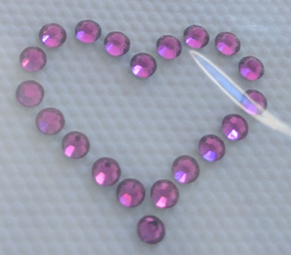 Swarovski Bügelapplikation Hotfix