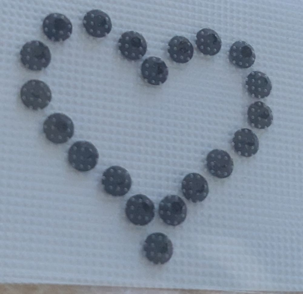 Swarovski Bügelapplikation Hotfix