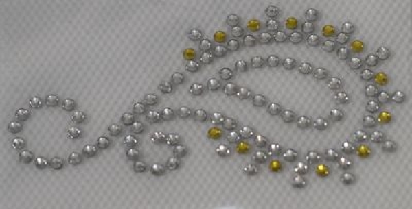 Swarovski Bügelapplikation Hotfix