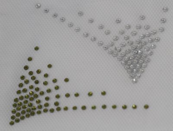 Swarovski Bügelapplikation Hotfix