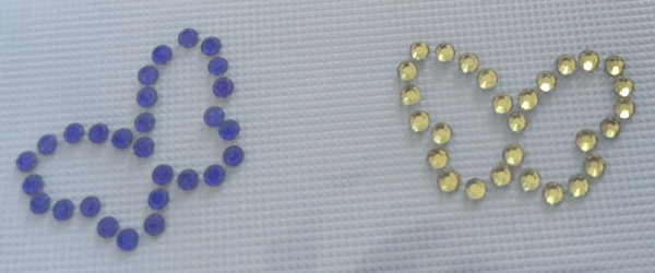 Swarovski Bügelapplikation Hotfix