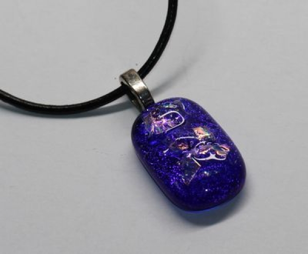 Anhänger "Purple Ice" Designer - Unikat - Einzelstück