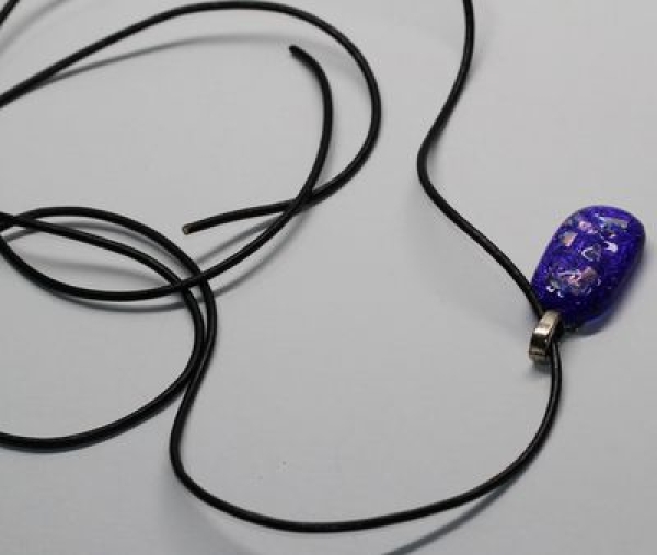 Anhänger "Purple Ice" Designer - Unikat - Einzelstück