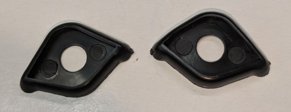 Augenlider schwarz Ober/Unterlid (passend für 18 mm Sicherheitsaugen) geschwungen