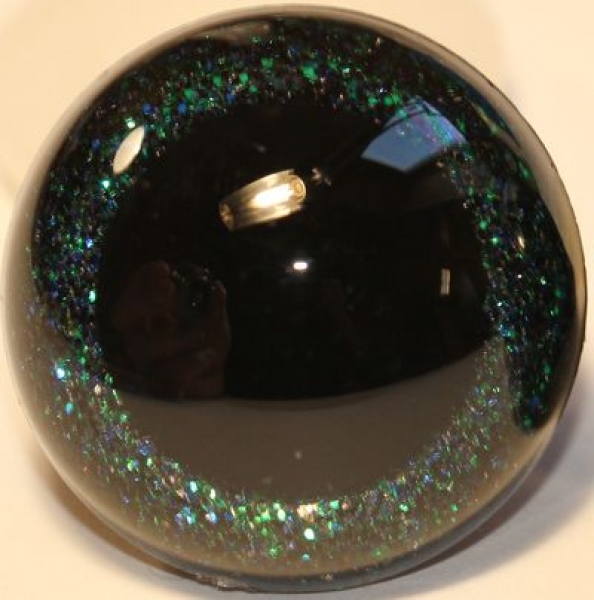 1 Paar Sicherheitsaugen Glitter Efeu