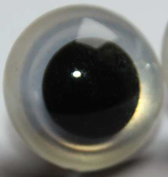 Sicherheitsaugen Interferenz Gold metallic