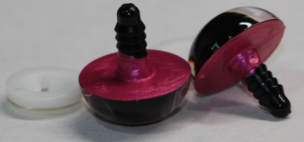 1 Paar Katzenaugen Drachenaugen Sicherheitsaugen plum flash metallic