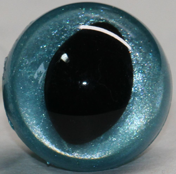 1 Paar Katzenaugen Drachenaugen Sicherheitsaugen mint metallic