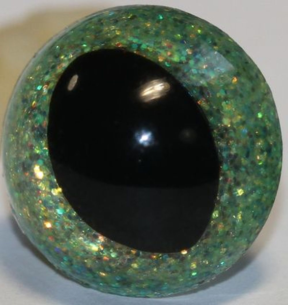 Katzenaugen Drachenaugen Glitzer Glitter Feengrün