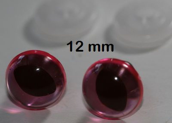 Katzenaugen Drachenaugen rosa transparent_2