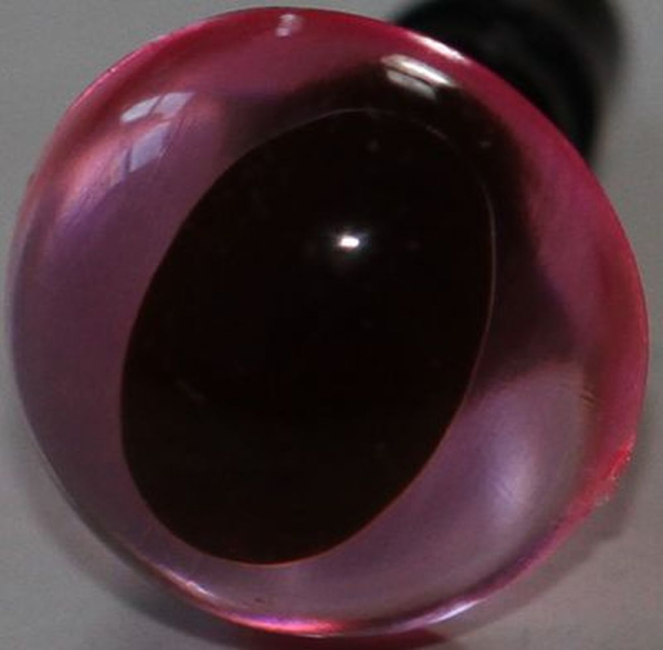 Katzenaugen Drachenaugen rosa transparent