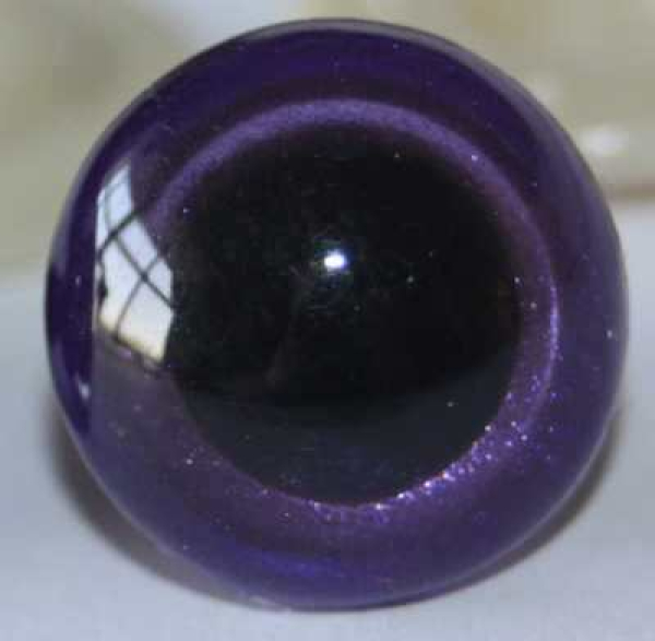Sicherheitsaugen Violett metallic
