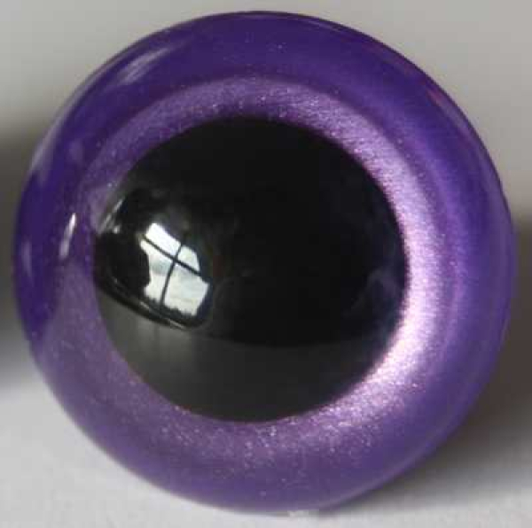 Sicherheitsaugen intensiv Violett metallic