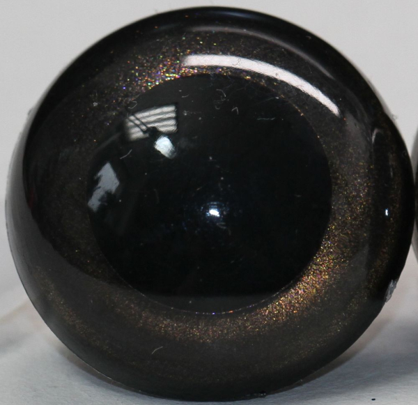 Sicherheitsaugen chocolate metallic