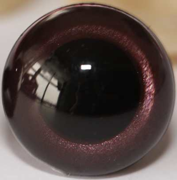 Sicherheitsaugen Aubergine metallic