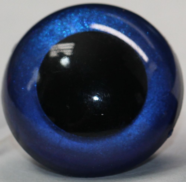 Sicherheitsaugen kobaltblau metallic