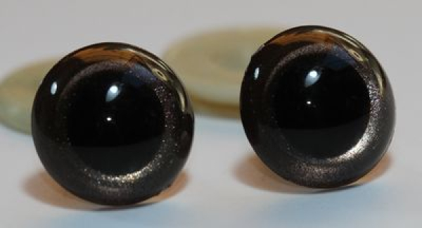 Sicherheitsaugen cappuccino metallic 2