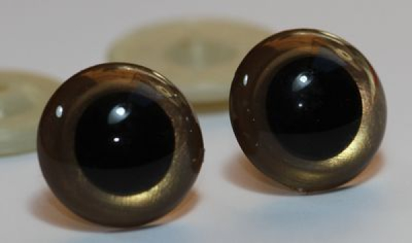 Sicherheitsaugen brushed bronze metallic 3