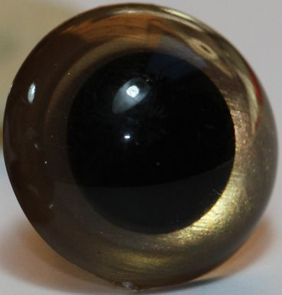 Sicherheitsaugen brushed bronze metallic