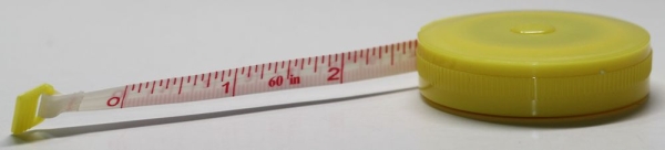 1 Maßband gelb 150 cm / 60 in