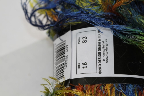 Wolle Mignon 50 g 100 % Polyester Farbe bunt