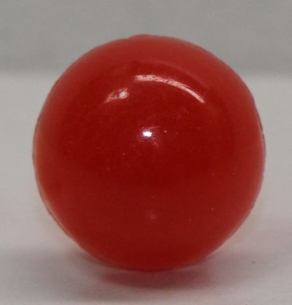 Sicherheitsnase 10 mm rund Rot mit Sicherheitsscheibe