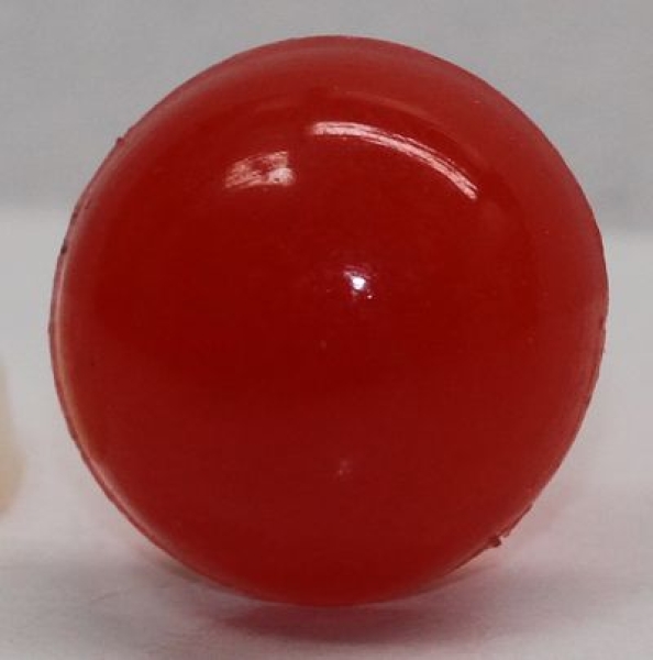 Sicherheitsnase 12 mm rund Rot mit Sicherheitsscheibe