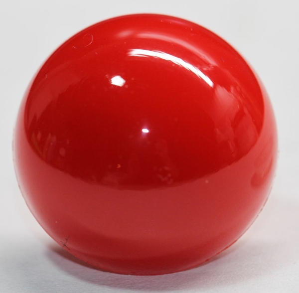 Sicherheitsnase 24 mm rund Rot mit Sicherheitsscheibe