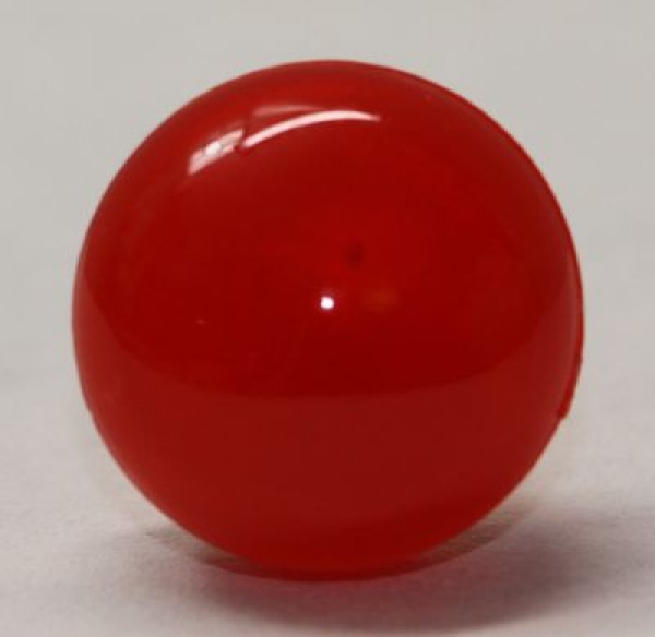 Sicherheitsnase 14 mm rund Rot halbtransparent mit Sicherheitsscheibe