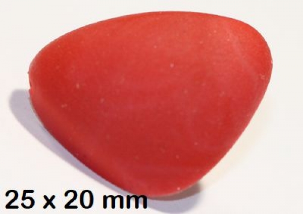 Sicherheitsnase dreieckig Soft rot Softnase mit Sicherheitsscheibe