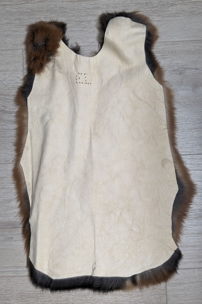 Kaninchenfell braun schwarz Lohkaninchen Nr. 2