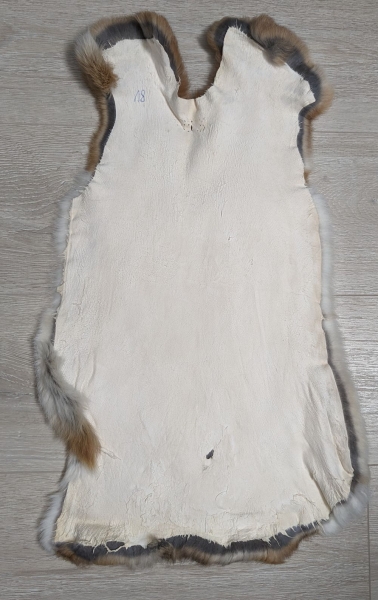 Kaninchenfell braun meliert Nr. 18