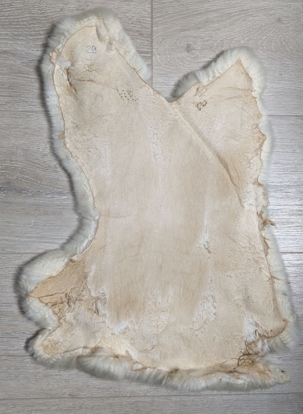 Kaninchenfell creme Satin Nr. 29