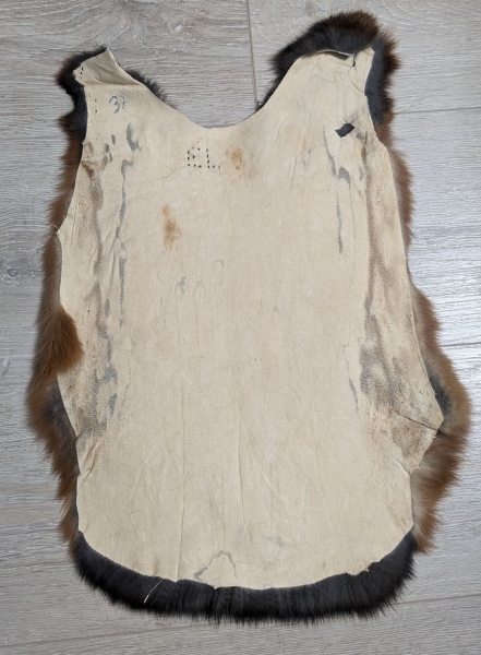 Kaninchenfell braun schwarz Lohkaninchen Nr. 37