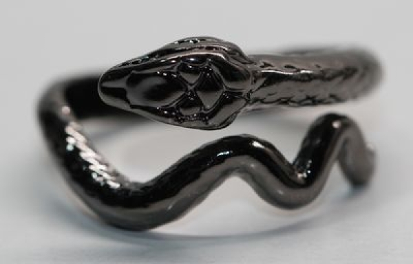 Ring Schlange dunkel