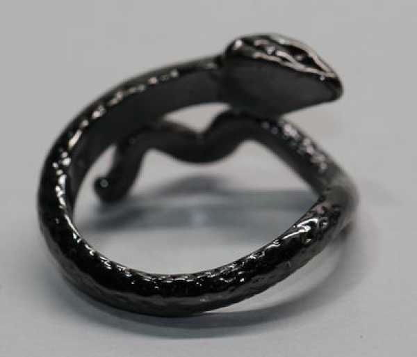 Ring Schlange dunkel