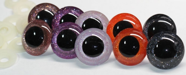 Sicherheitsaugen undurchsichtig opak