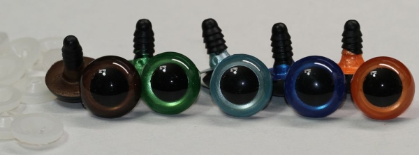 Sicherheitsaugen undurchsichtig opak