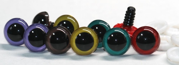 Sicherheitsaugen undurchsichtig opak