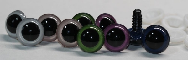 Sicherheitsaugen undurchsichtig opak