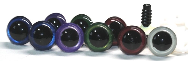 Sicherheitsaugen undurchsichtig opak