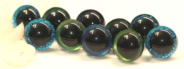 Sicherheitsaugen undurchsichtig opak