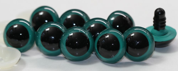 Sicherheitsaugen undurchsichtig opak