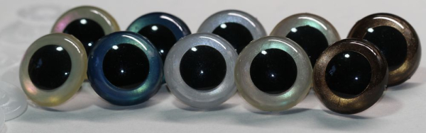 Sicherheitsaugen undurchsichtig opak