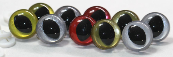 Sicherheitsaugen undurchsichtig opak