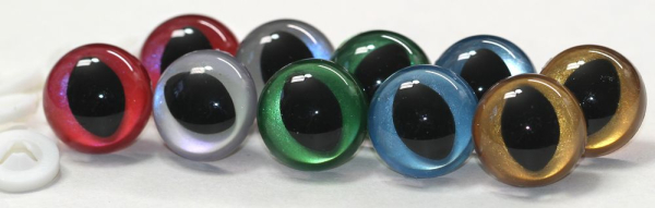 Sicherheitsaugen undurchsichtig opak